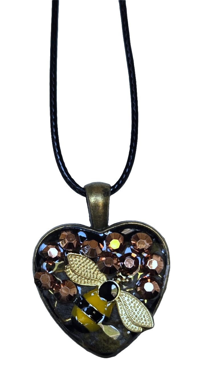 Honey Heart necklace