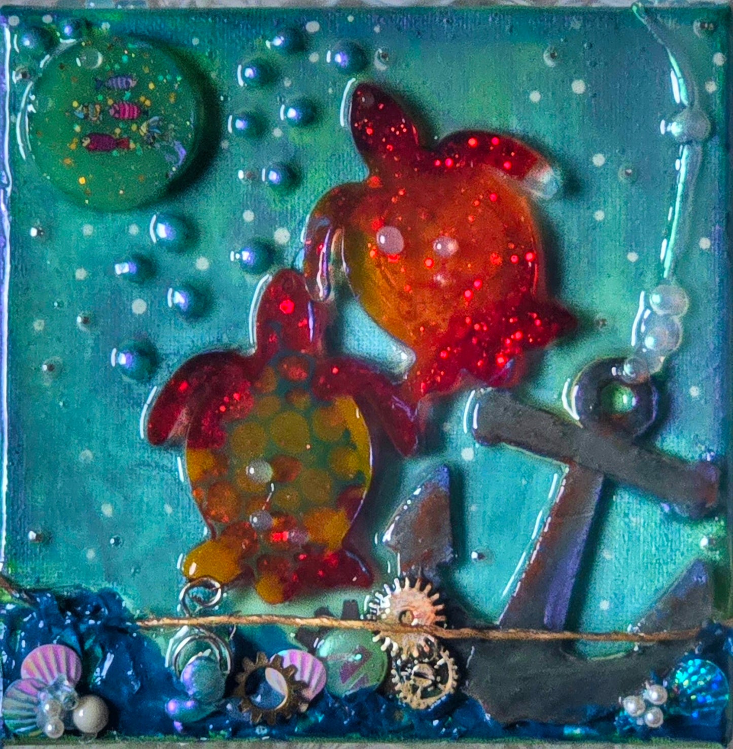 Anchored Together 3D Art