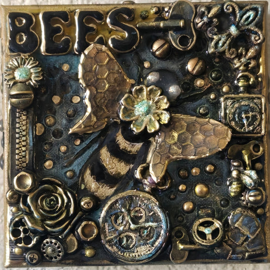 Queen Bee 3D Art