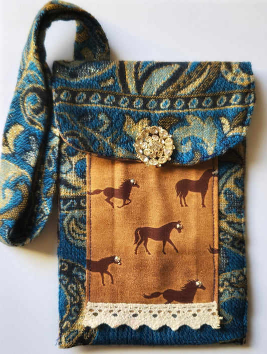 Horsin' Around Cellphone Bag