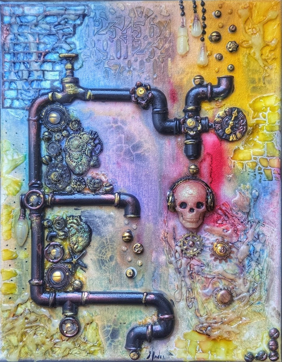 Every One of Us - Original Mixed Media Art