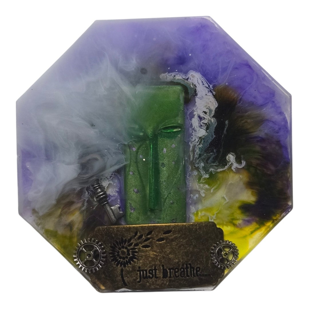 'Brain Fog' Luxury Coasters
