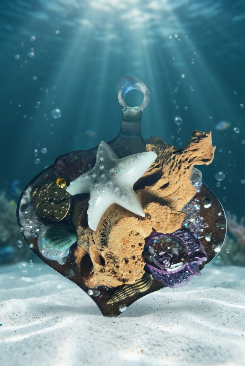 Sand and Sparkle! Ornaments set