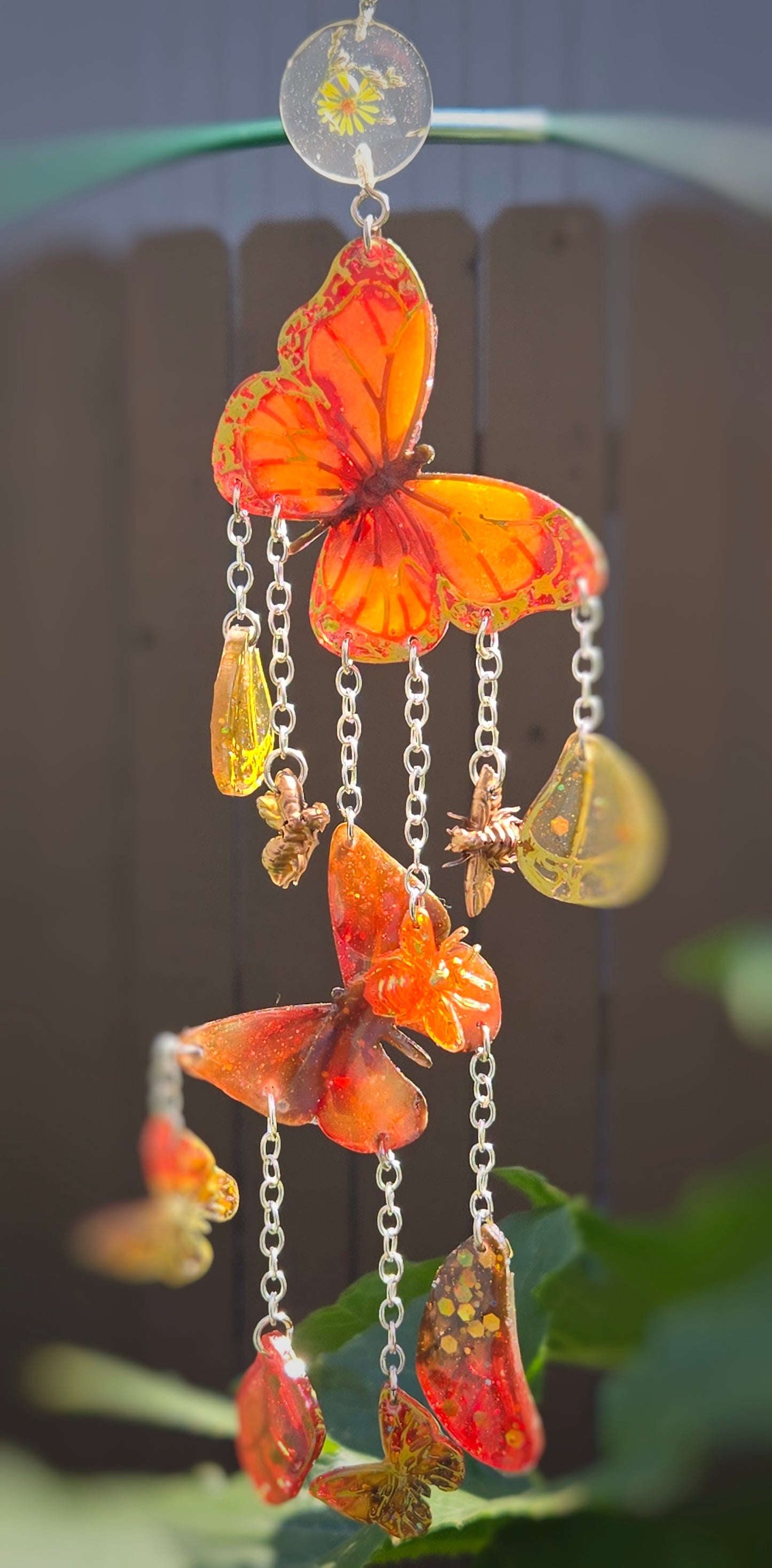 Bees & Butterflies Hanging Art